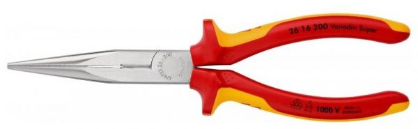Круглогубцы диэлектрические KNIPEX 2616200 Круглогубцы диэлектрические KNIPEX 2616200
