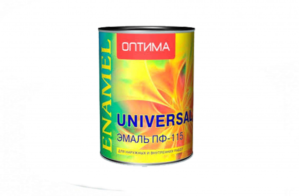 Эмаль пф-115 Оптима коричневая
