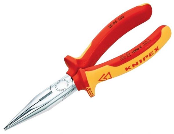 Длинногубцы Knipex 25 06 160 160 мм Длинногубцы Knipex 25 06 160 160 мм