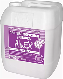 Alinex Antifrost 10кг противоморозная добавка всесезонная Alinex Antifrost 10кг противоморозная добавка всесезонная