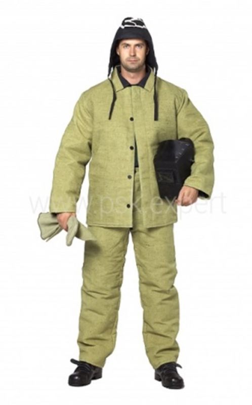 Зимняя куртка с супатной застежкой на пуговицы