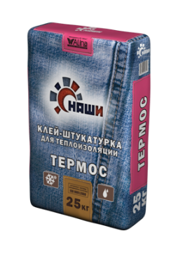 Клей НАШИ "Термос" 25кг (для теплоизоляции; серия 4)