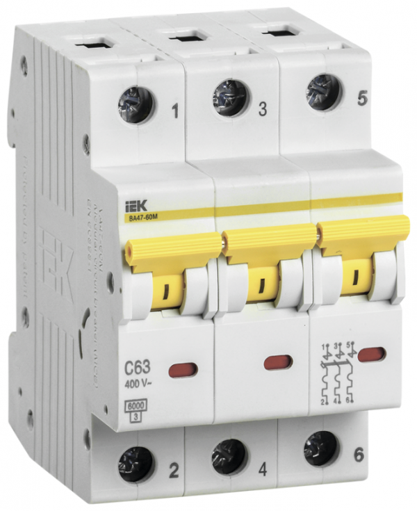 Автоматический выключатель IEK С63