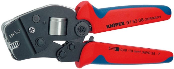 Инструмент для опрессовки контактных гильз самонастраивающийся Knipex KN-975308