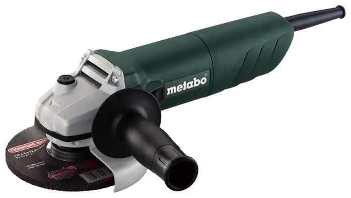 УШМ Metabo W 820-125, 820 Вт, 125 мм