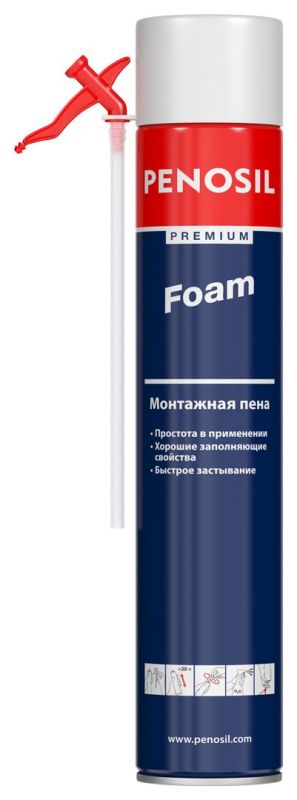 Penosil Premium FOAM, бытовая монтажная пена 750 мл, ЗИМА
