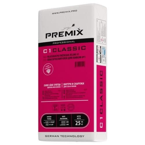 Premix C1 Classic (25кг) плиточный клей