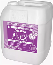 Alinex Antifrost 10кг противоморозная добавка всесезонная