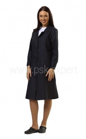 Халат удлиненный